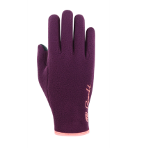 RĘKAWICZKI JEŹDZIECKIE DZIECIĘCE ZIMOWE Noville 01-31-0030 k4985 grape wine  ROECKL 24H! Okazja